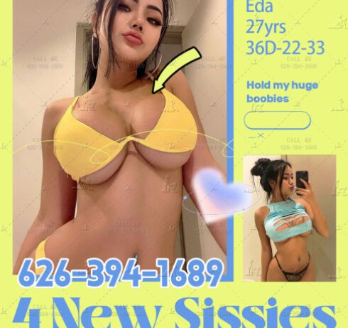 New Sissies😻in City of Homes 4 kitties make you feel at hometown, you know how💦626-394-1689